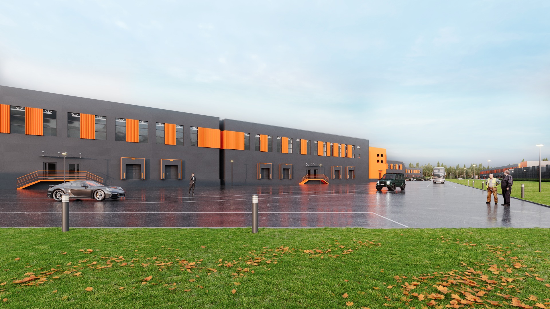 Складской комплекс Лунёвские ворота - современные складские помещения Light Industrial